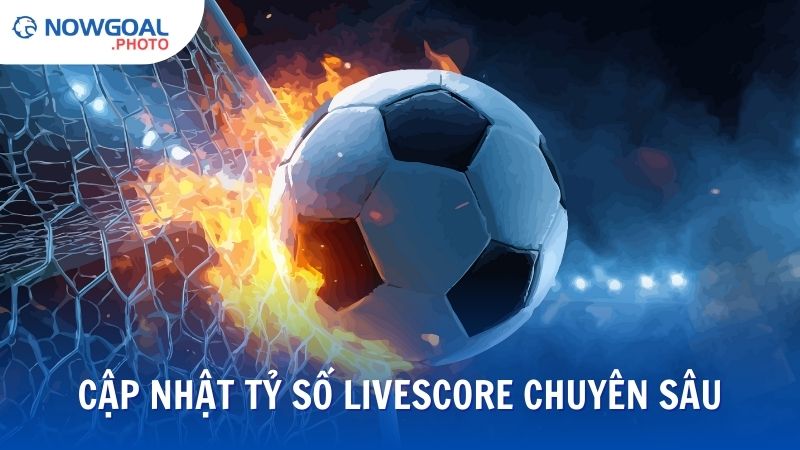 Livescore cập nhật nhanh chóng theo thời gian thực của trận đấu